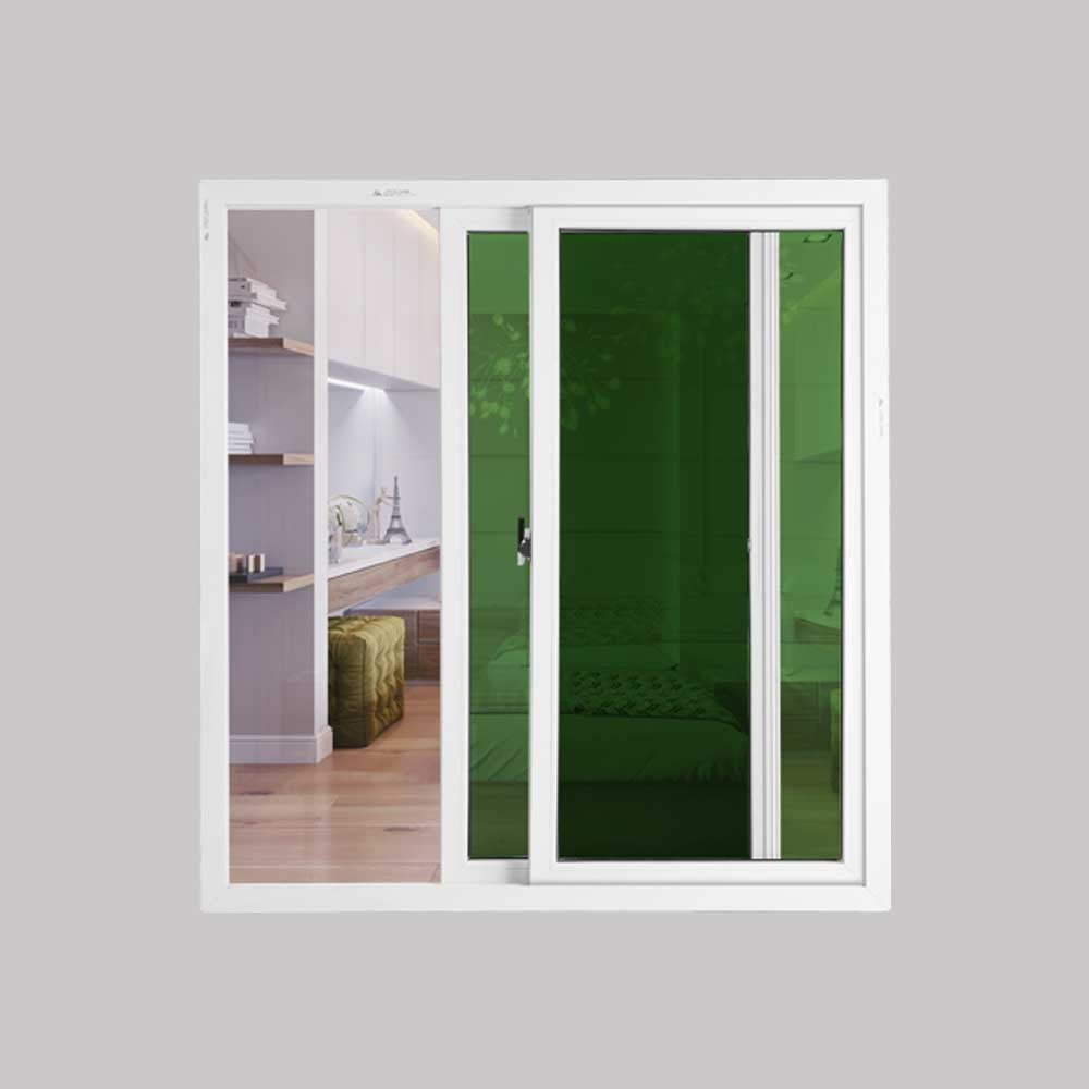 Cosmic Window Green Mercury Glass